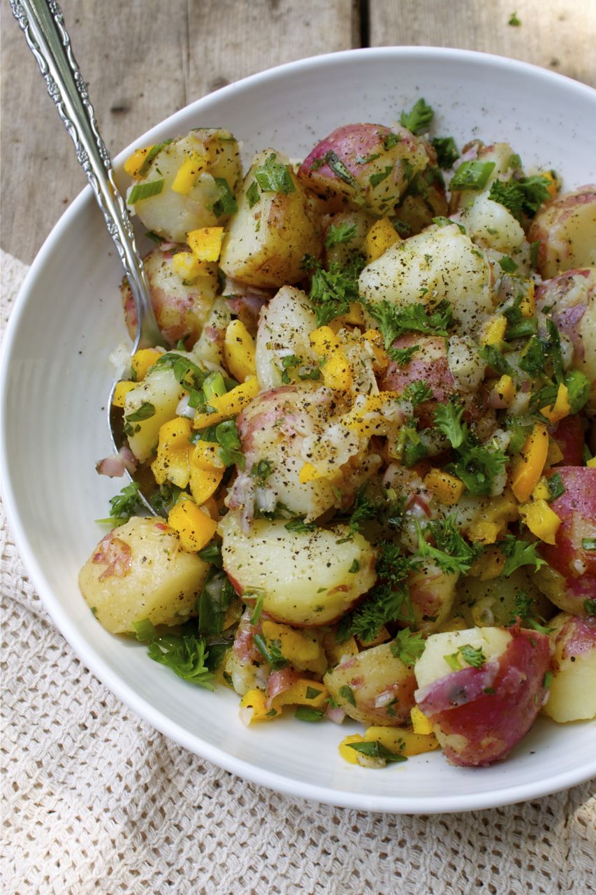 Tarragon New Potato Salad | In Pursuit Of More