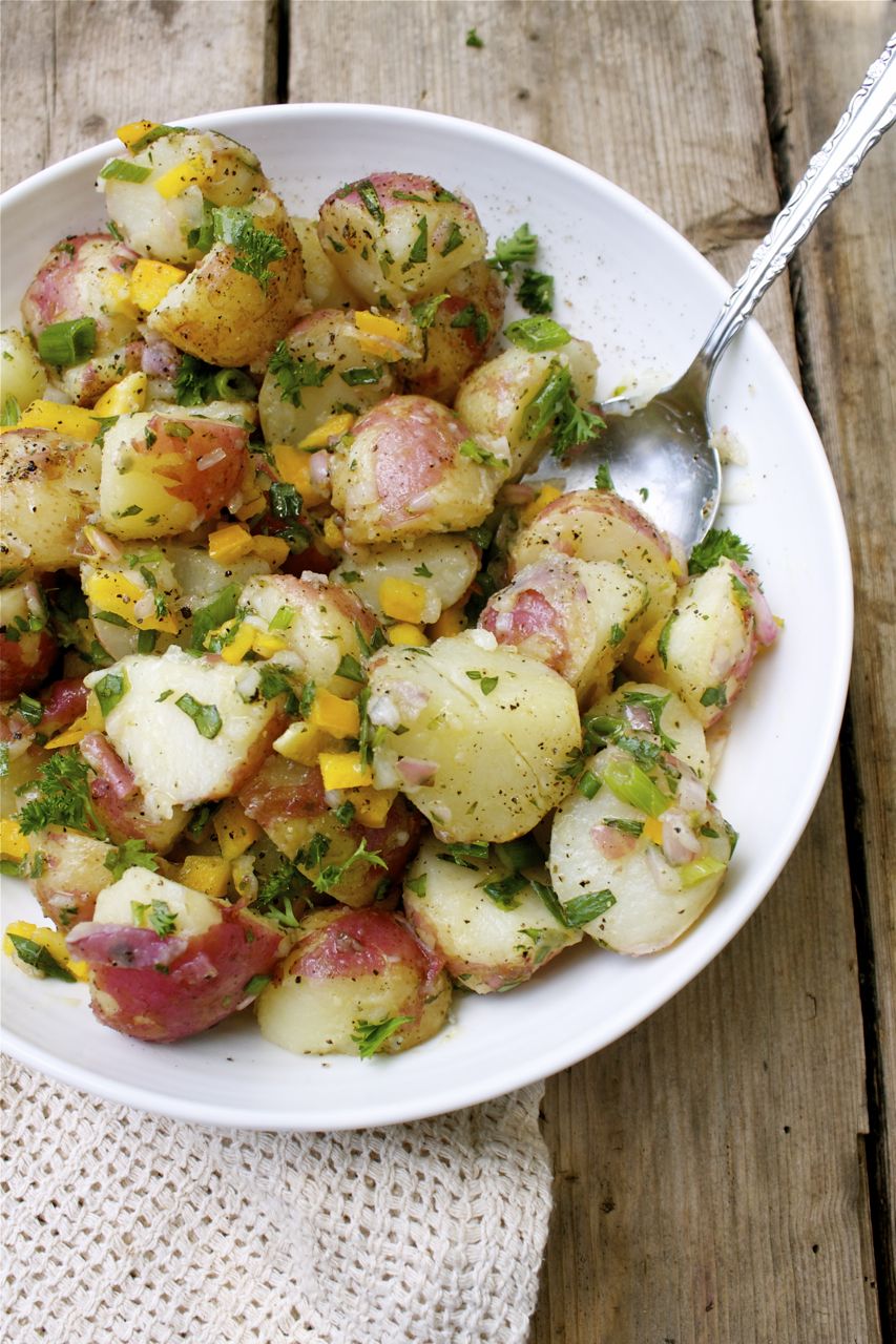 Tarragon New Potato Salad | In Pursuit Of More